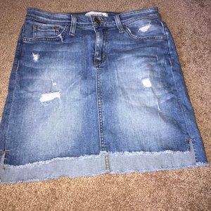 Flying Monkey Jean Skirt
